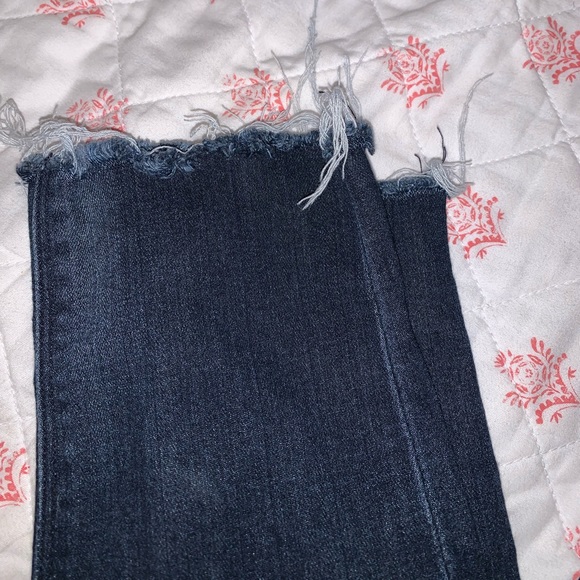 Hudson High Waisted Barbara Skinny Ankle Jeans (Dark Wash) - size - Picture 8 of 13